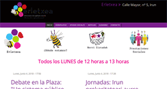 Desktop Screenshot of erletxea.org